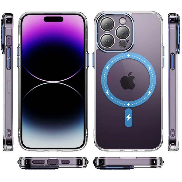 Чохол TPU+PC Colorful with Magnetic Fit для Apple iPhone 13 Pro (6.1") 65144 фото