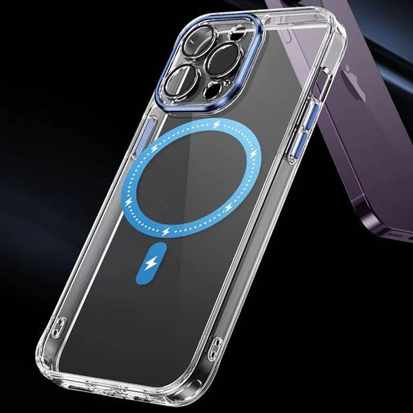 Чохол TPU+PC Colorful with Magnetic Fit для Apple iPhone 13 Pro (6.1") 65144 фото