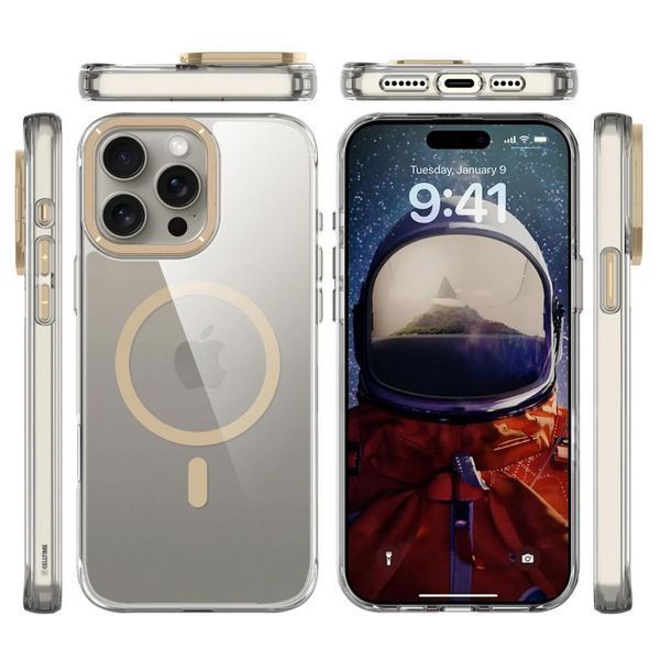 Чохол TPU Space Case Apex with Magnetic Fit для Apple iPhone 13 Pro / 14 Pro (6.1") 76643 фото