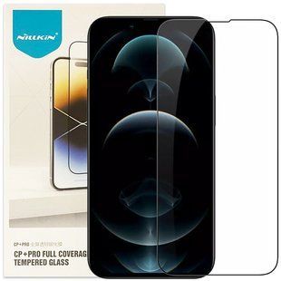 Захисне скло Nillkin (CP+PRO) для Apple iPhone 13 / 13 Pro / 14 / 16e / 17e (6.1") 49334 фото
