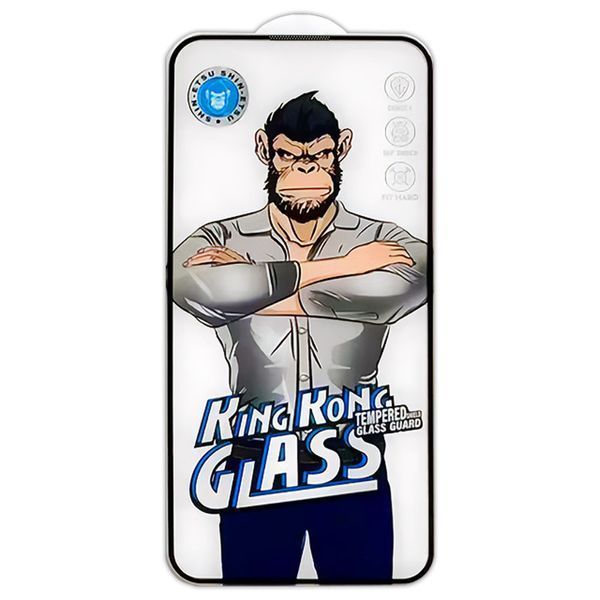 Захисне 2.5D скло King Kong HD для Apple iPhone 16 Pro (6.3") 73115 фото